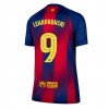 Damen Fußballbekleidung Barcelona Robert Lewandowski #9 Heimtrikot 2025-26 Kurzarm